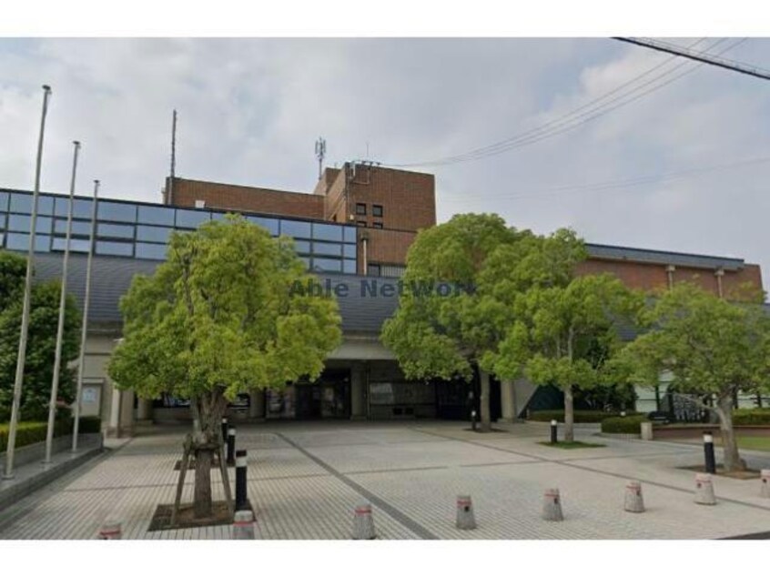 松前町ふるさとライブラリー(図書館)まで968m グローリーアース