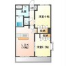 パストラルK 2LDKの間取り