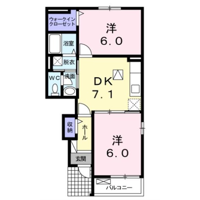 間取図 ビルゴ・プラシード