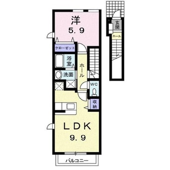 間取図 アルカンシエルN