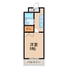 コーポヤマキ　 1Kの間取り