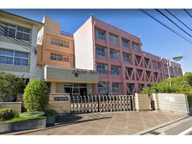 松前町立岡田中学校(中学校/中等教育学校)まで1391m ブライムJ