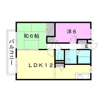 間取り図 サンガーデン堤