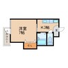 プチ・シャトレ 1Kの間取り