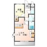 ドリームハウス 1LDKの間取り