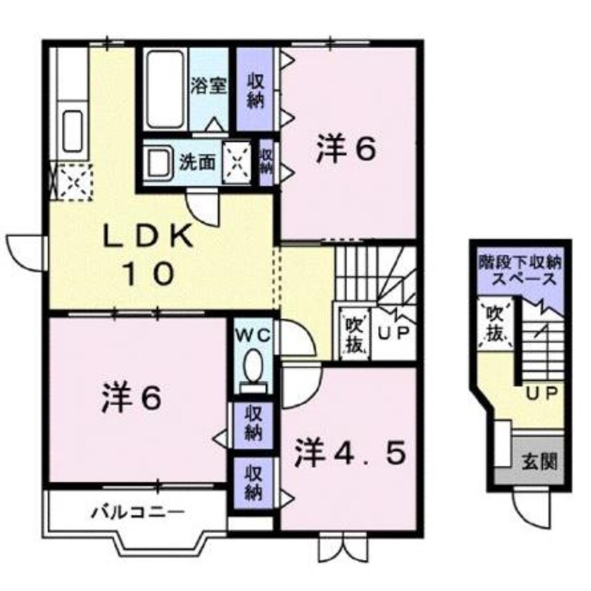 間取図 ソレイユ