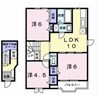 ドルチェ・マンダリーノ 3LDKの間取り
