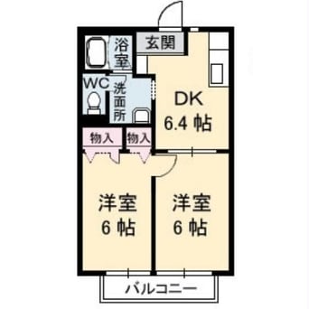 間取図 デイアス余戸