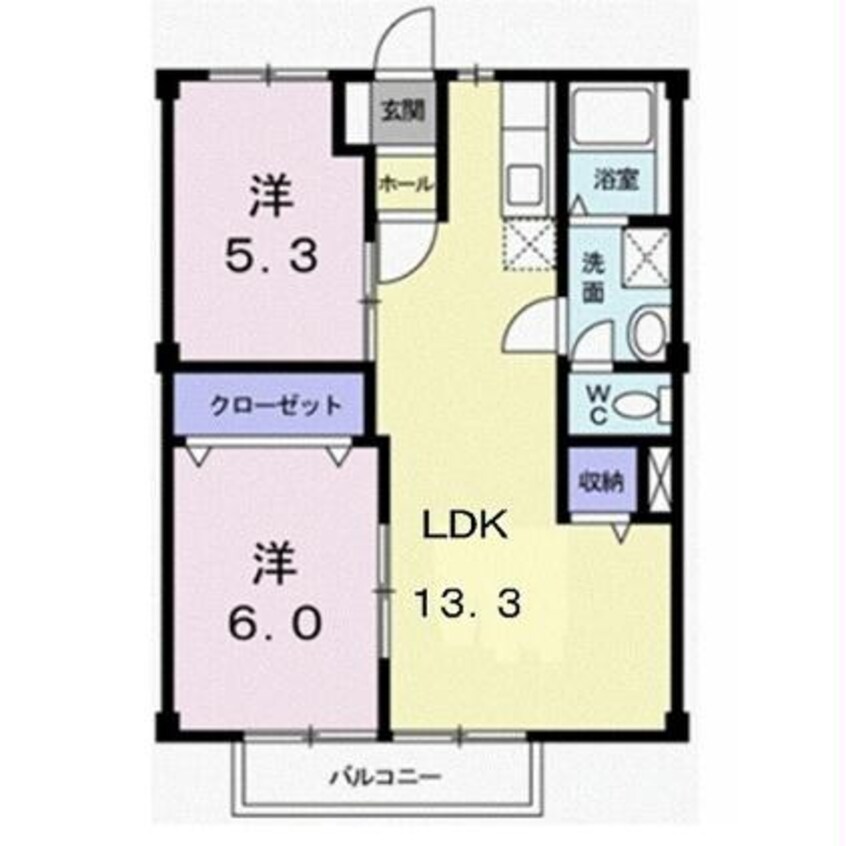 間取図 ドミール・マイン