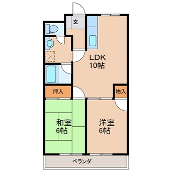 間取図 グランドール余戸