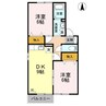 エクレールSYOU 2DKの間取り