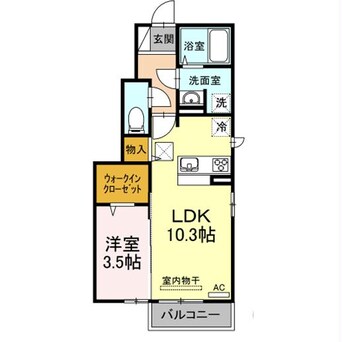 間取図 プレーシア幸