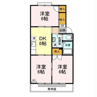 間取図 グリーンパーク佐伯