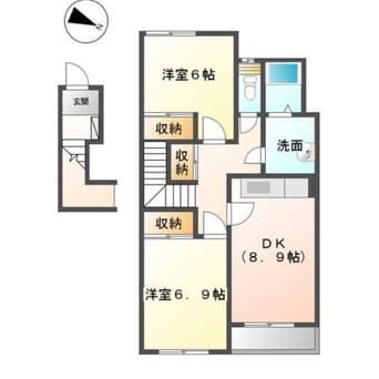 間取図 ファインディアハイツ