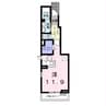 レジデンスT・IYO 1Rの間取り