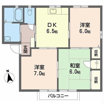 間取図 ピュアタウン