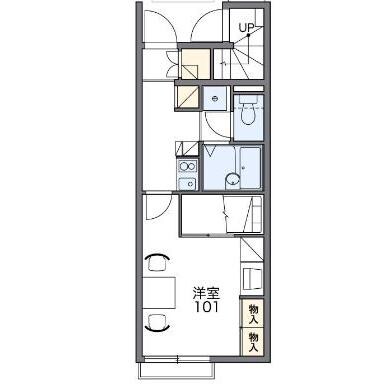 間取り図 レオパレス中学校前