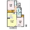 エントピア 2LDKの間取り