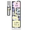 サンフラワー松前駅前 1LDKの間取り