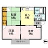 グリーンパーク井上 3DKの間取り