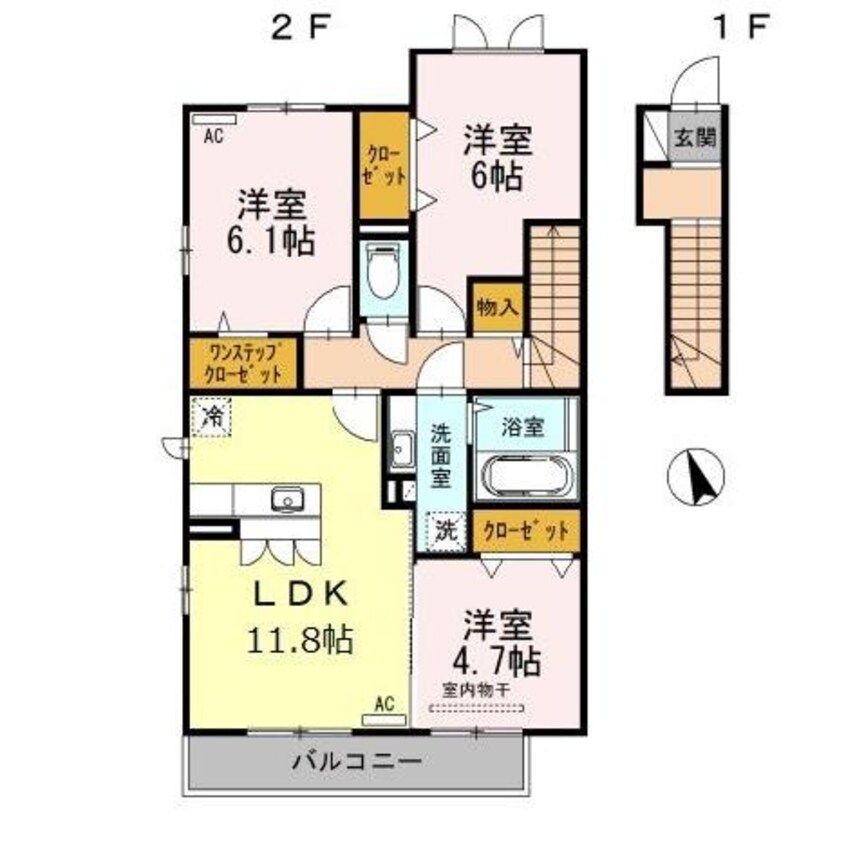 間取図 グレイス ソシアK