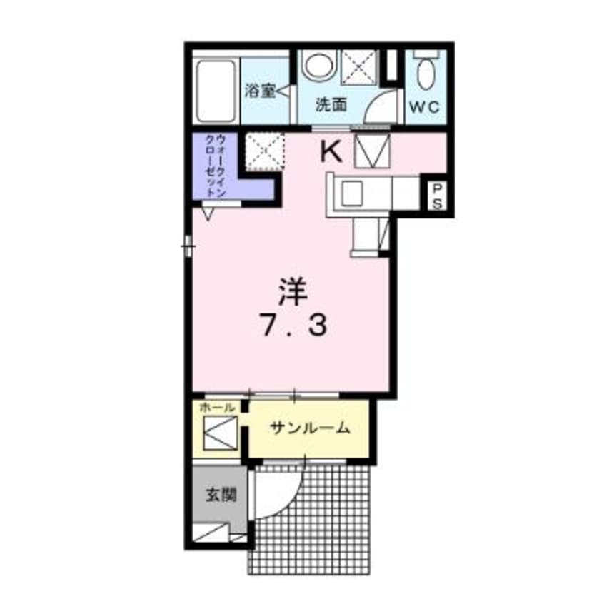 間取図 プリムヴェール