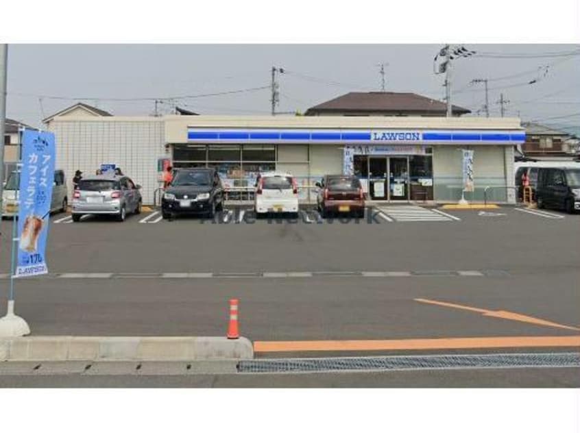 ローソン松前郵便局前店(コンビニ)まで147m プリムヴェール