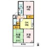 セジュール 3DKの間取り