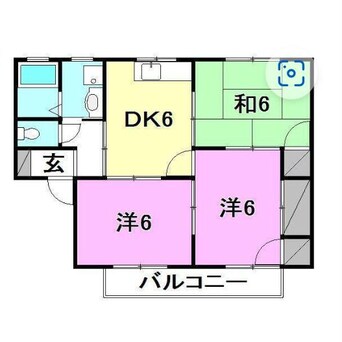 間取図 グリーンパーク848