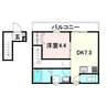Casa Pacifica Yogo 1LDKの間取り