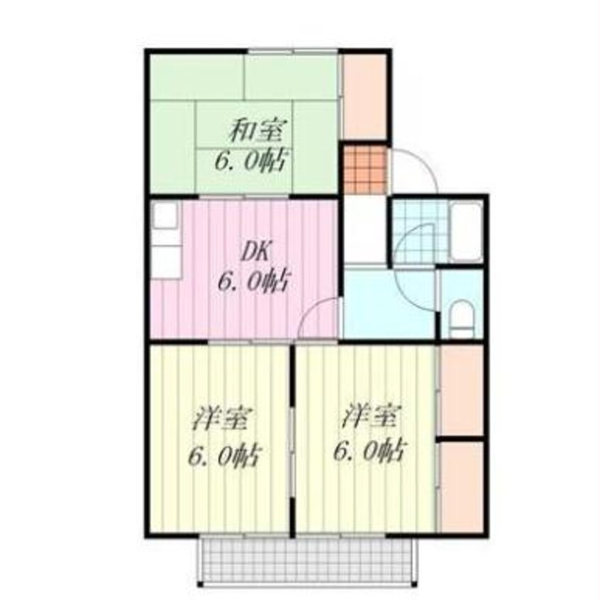 間取図 グリーンパーク・ハル