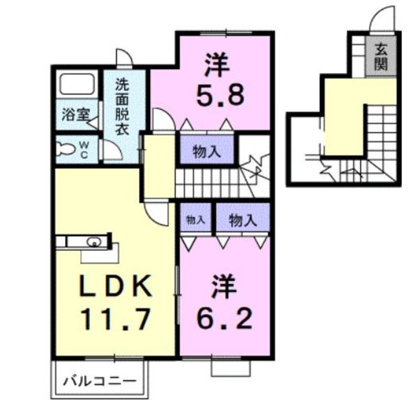 間取図 インフィニート