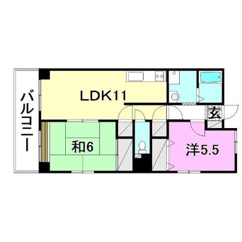 間取図 ロイヤルハイツ伊賀上