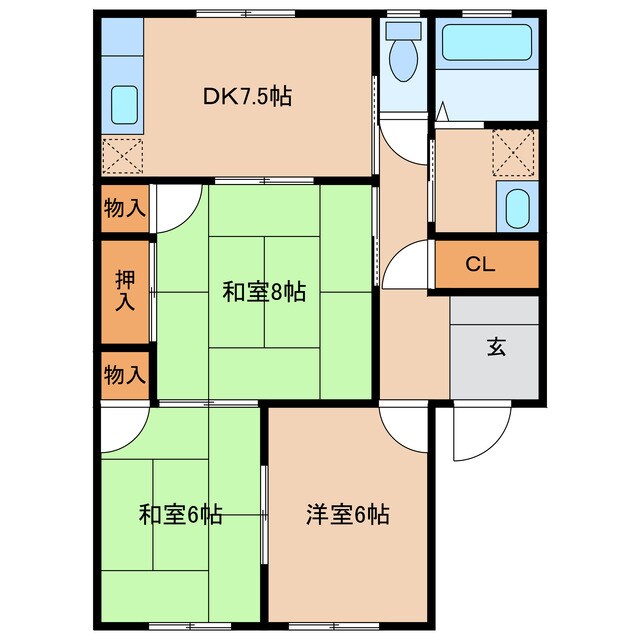 間取り図 フレグランス徳丸