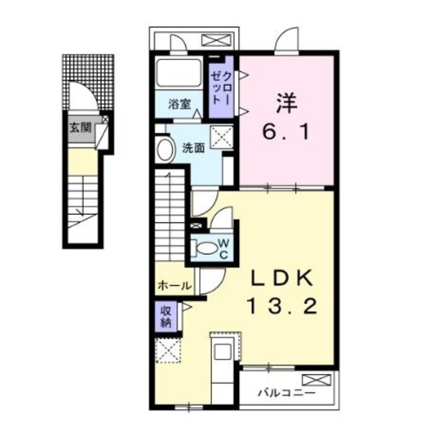 間取図 ソルフィオーレ