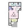 ハルカス 1Rの間取り