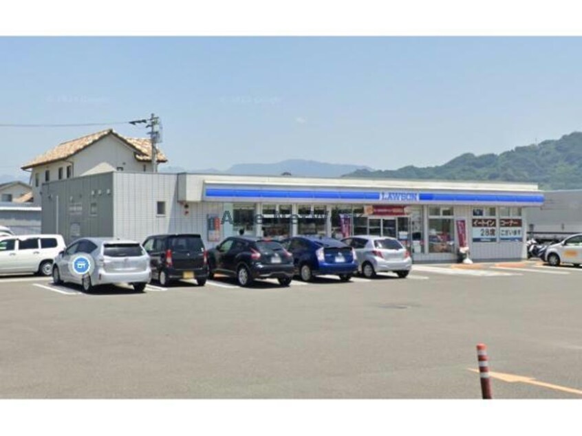 ローソン伊予松前町中川原店(コンビニ)まで1161m 中川原リバーサイドテナント