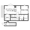 GALLERY HOUSE 1LDKの間取り