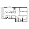 GALLERY HOUSE 1LDKの間取り