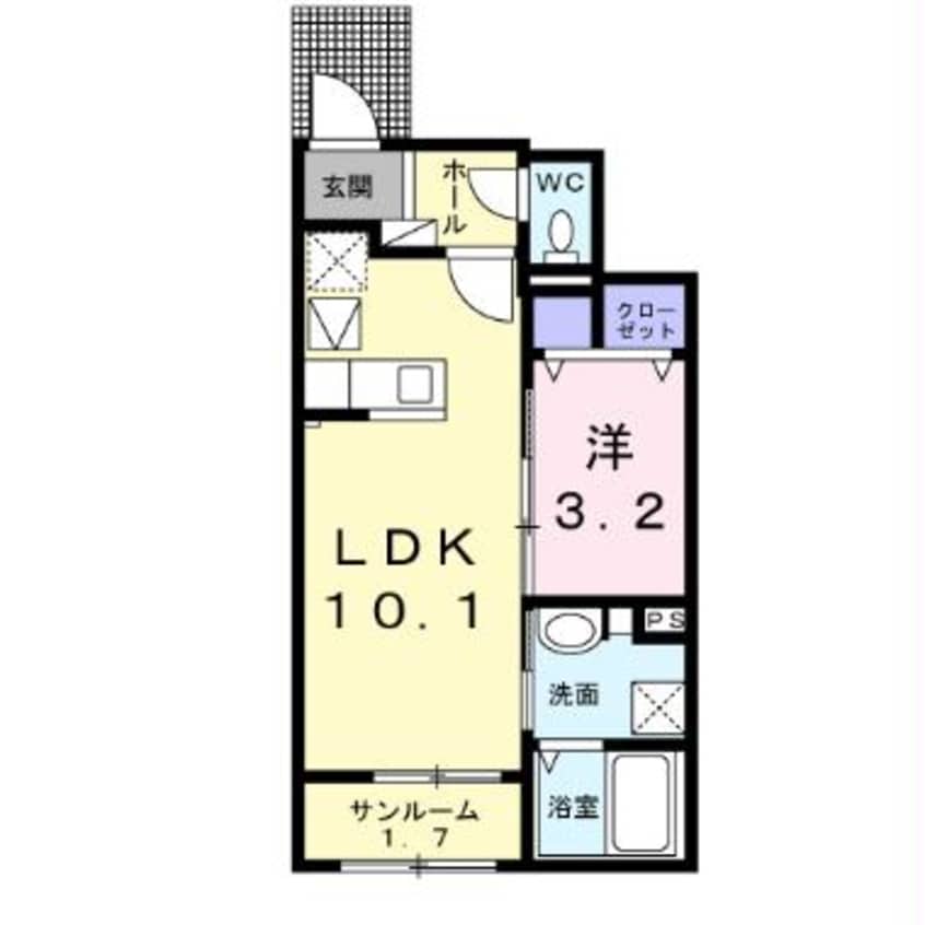 間取図 メゾン・ダンダン