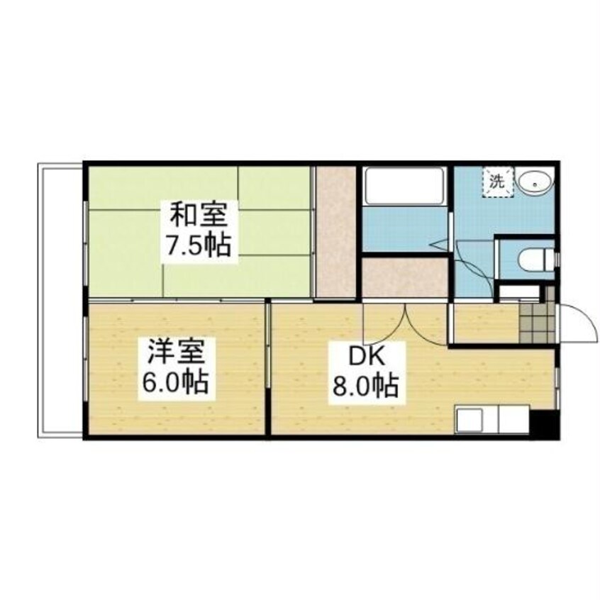 間取図 聖和ハイツ