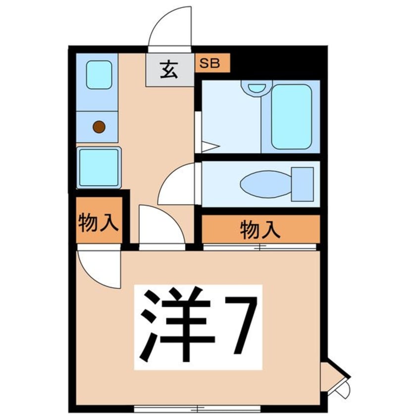 間取図 ハイムQUE