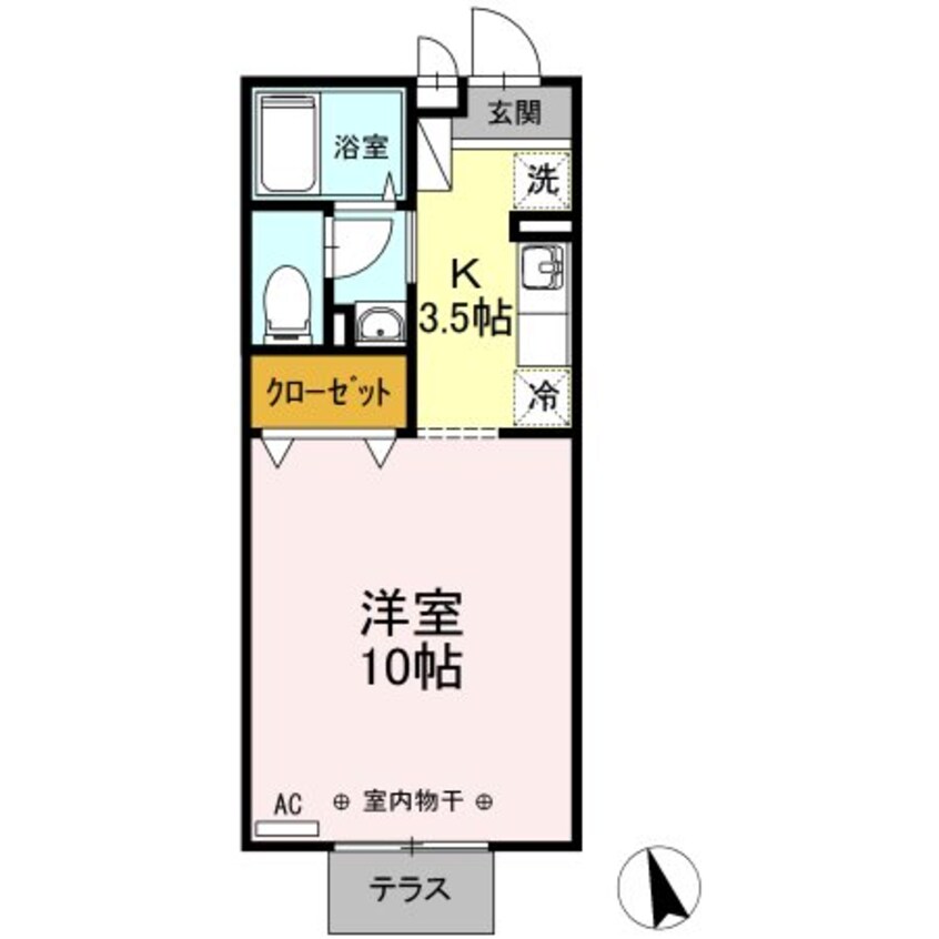 間取図 エスポワール