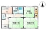 河野住宅 3Kの間取り