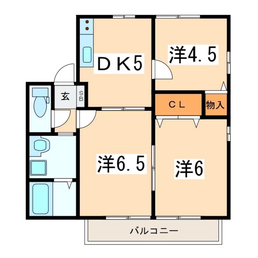 間取図 プランドール