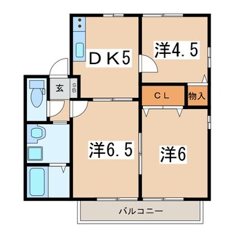 間取図 プランドール C