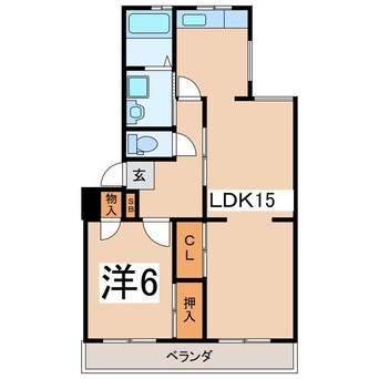 間取図 レヂデンスサガラＡ