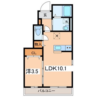 間取図 ウィズハイムMII