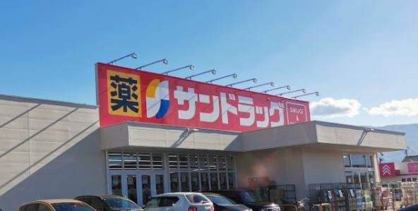 ｻﾝﾄﾞﾗｯｸﾞ笛吹河内店(ショッピングセンター/アウトレットモール)まで367m ディアコートI