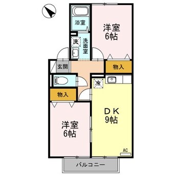 間取図 ストークENM　A